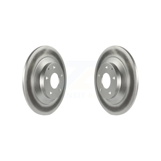 Coated Disc Brake Rotors Rear Pair For Mazda CX-5 CX-30 MX-30 EV