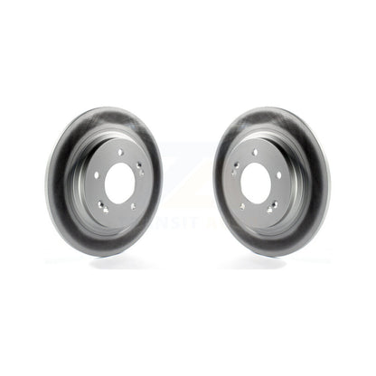 Coat Brake Rotors Rear Pair For Hyundai Kia Sonata Optima Kona Forte5 Elantra GT