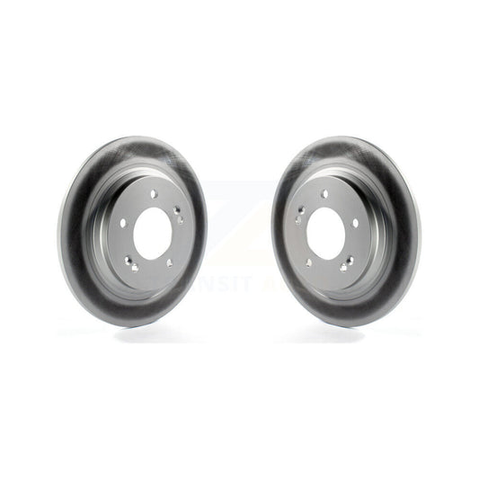 Coat Brake Rotors Rear Pair For Hyundai Kia Sonata Optima Kona Forte5 Elantra GT