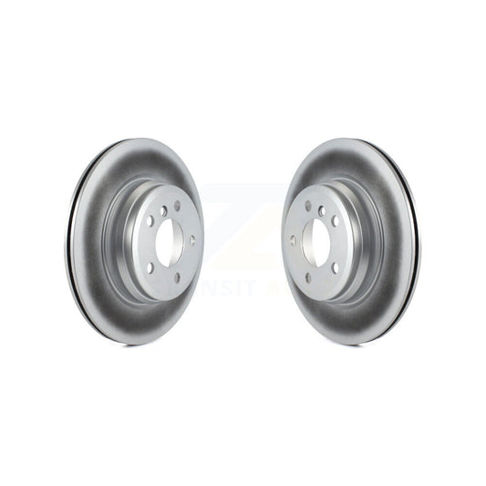 Coat Brake Rotors Rear Pair For BMW 330i xDrive 328i 335i 428i 340i 435i 430i GT