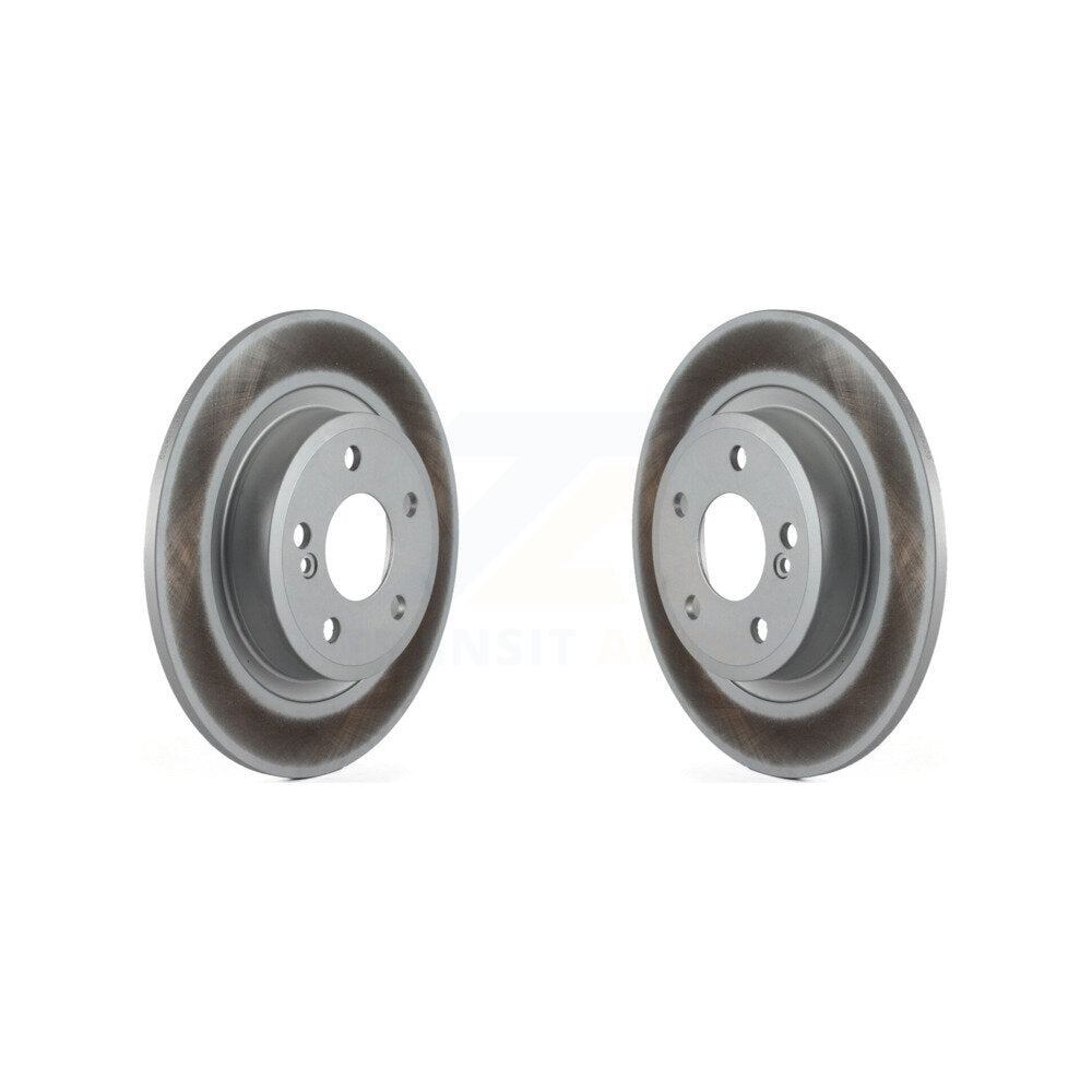 Coat Brake Rotors Rear Pair For Mercedes-Benz GLA250 CLA250 B250 INFINITI QX30 B