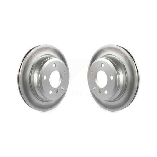 Coat Brake Rotors Rear Pair For BMW 328i xDrive 330i 320i 428i 328d 430i Gran GT