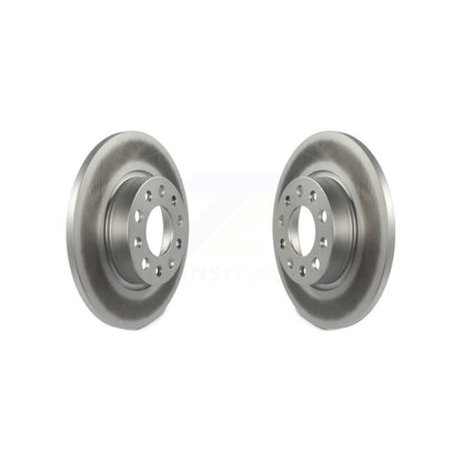 Coat Disc Brake Rotor Rear Pair For Jeep Compass Renegade Dodge Hornet Fiat 500X