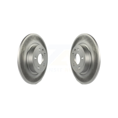 Coated Disc Brake Rotors Rear Pair For Land Rover Discovery Sport Jaguar E-Pace