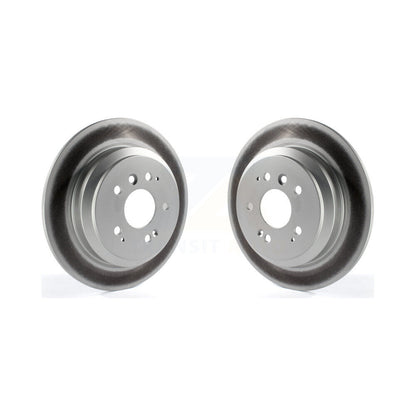 Coated Disc Brake Rotors Rear Pair For Honda Pilot Ridgeline Passport