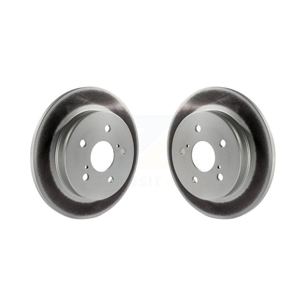 Coat Brake Rotors Rear Pair For Toyota RAV4 Camry Lexus Corolla Cross C-HR NX300