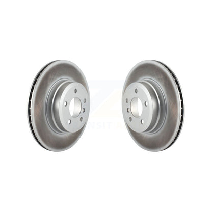 Coated Disc Brake Rotors Rear Pair For BMW X5 X6