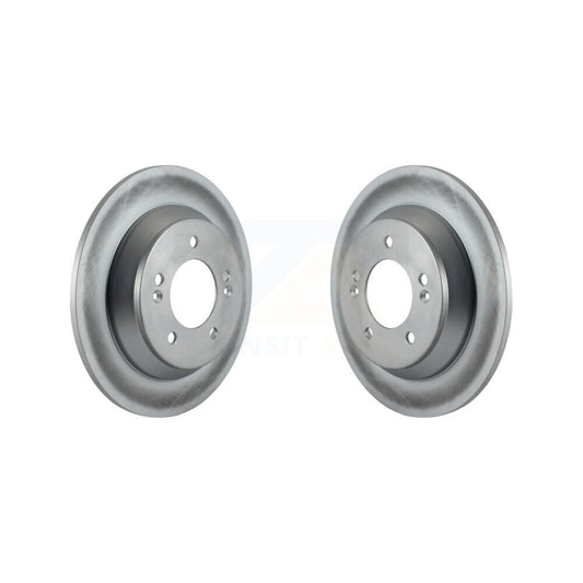 Coated Disc Brake Rotors Rear Pair For 2014-2017 Kia Rondo