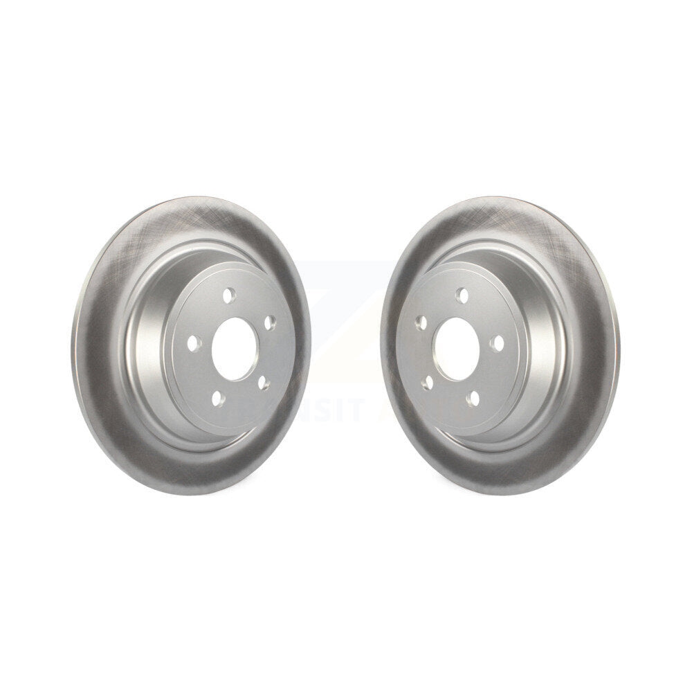 Coat Brake Rotors Rear Pair For Ford Edge Fusion Lincoln Nautilus MKX MKZ Police