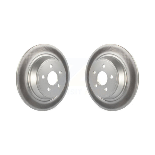Coat Brake Rotors Rear Pair For Ford Edge Fusion Lincoln Nautilus MKX MKZ Police