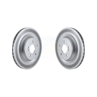 Coated Brake Rotors Rear Pair For Mercedes-Benz S550 S450 SL550 CL550 S350 S400