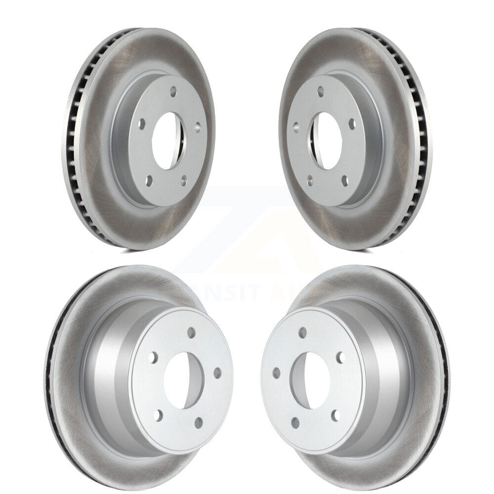Coat Brake Rotors Front Rear Kit For Chevrolet GMC Blazer S10 Jimmy Sonoma Isuzu