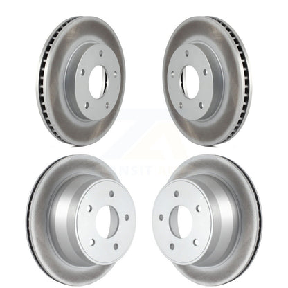 Coat Brake Rotors Front Rear Kit For Chevrolet GMC Blazer S10 Jimmy Sonoma Isuzu
