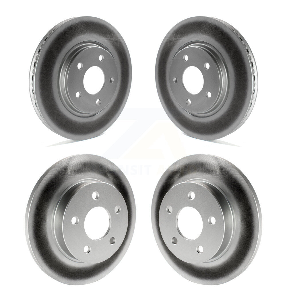 Coat Brake Rotor Front Rear Kit For Chevrolet Malibu Pontiac Cobalt G5 G6 Saturn