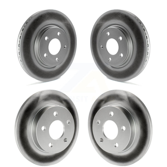 Coat Brake Rotor Front Rear Kit For Chevrolet Malibu Pontiac Cobalt G5 G6 Saturn