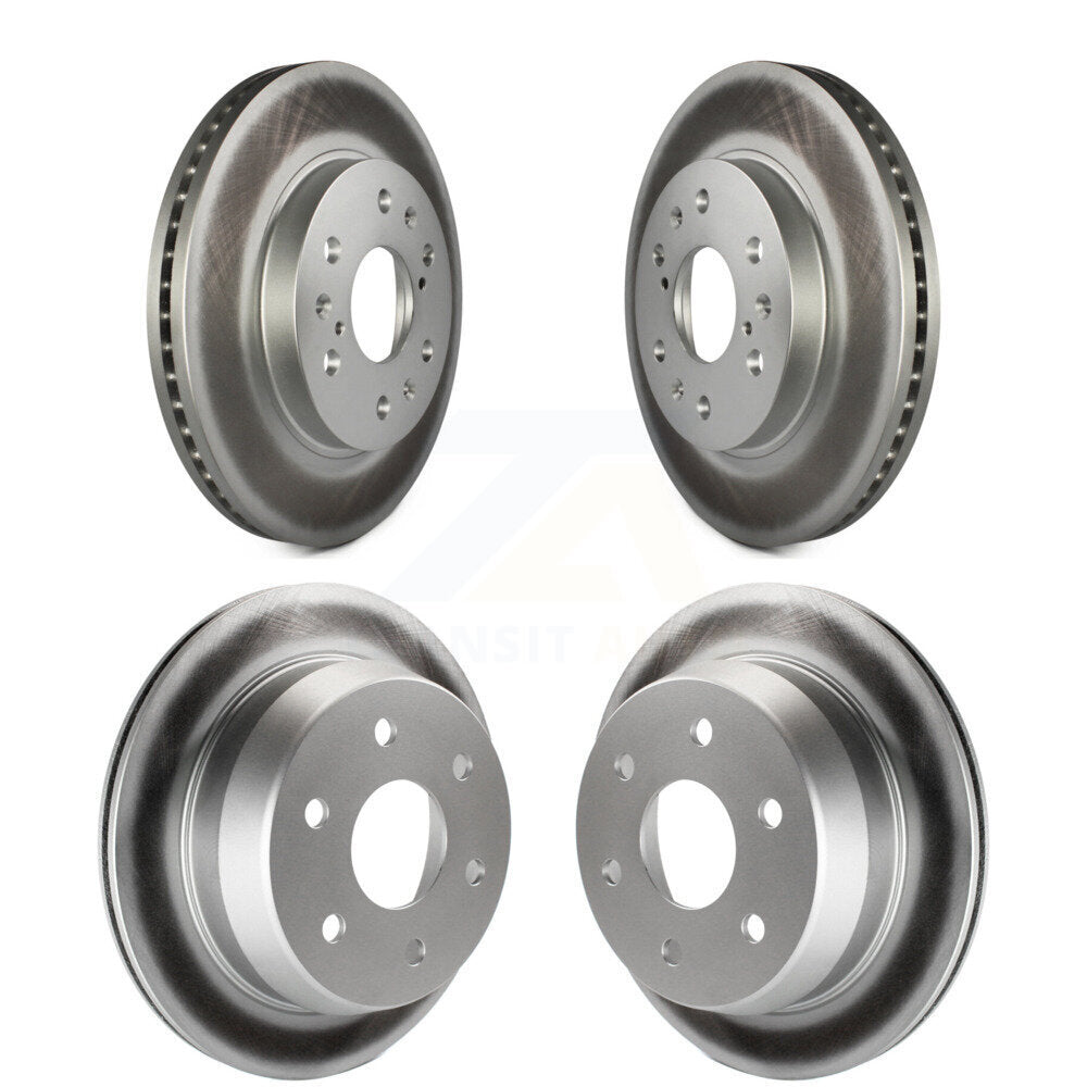 Coat Brake Rotors Front Rear Kit For Chevrolet Silverado 1500 GMC Sierra Classic