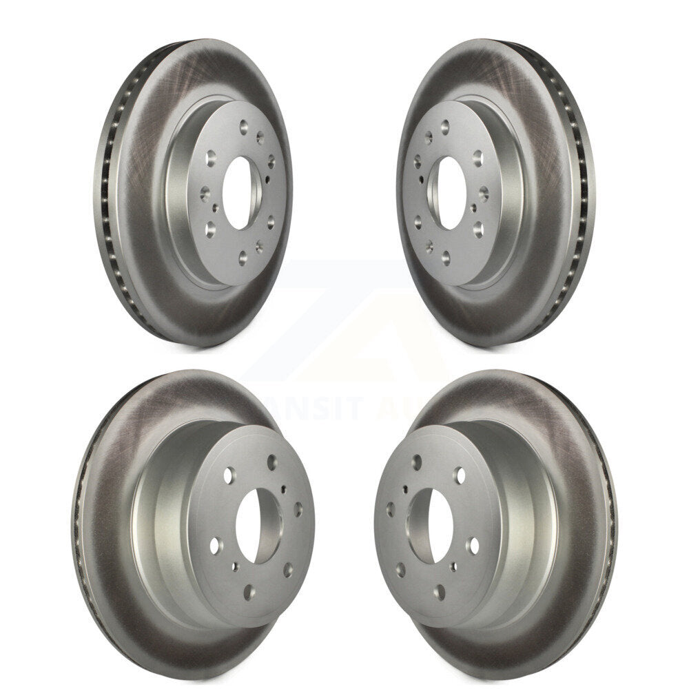 Coat Brake Rotor Front Rear Kit For Chevrolet GMC Sierra 1500 Silverado Tahoe XL