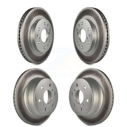 Coat Brake Rotor Front Rear Kit For Chevrolet GMC Sierra 1500 Silverado Tahoe XL