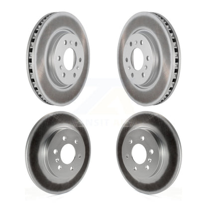 Coated Brake Rotors Front Rear Kit For Pontiac Montana Chevrolet Uplander Buick