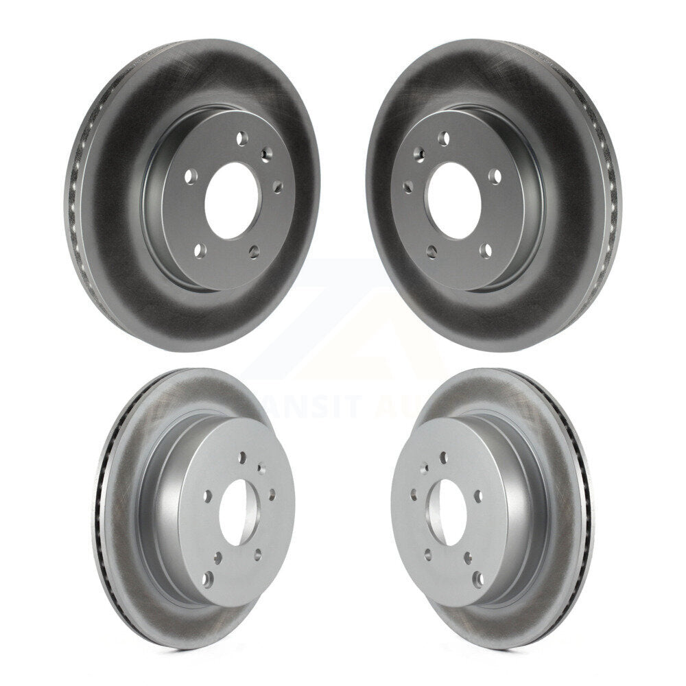 Coat Brake Rotor Front Rear Kit For Chevrolet Equinox Pontiac Torrent Saturn Vue