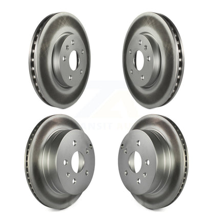 Coat Disc Brake Rotor Front Rear Kit For 2010-2017 Chevrolet Equinox GMC Terrain