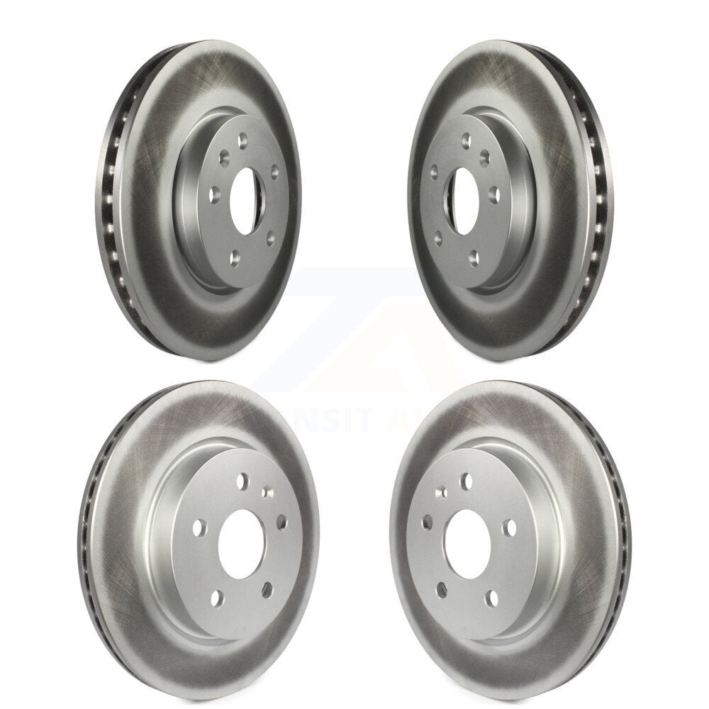 Coat Disc Brake Rotors Front Rear Kit For Chevrolet Malibu Impala Buick LaCrosse