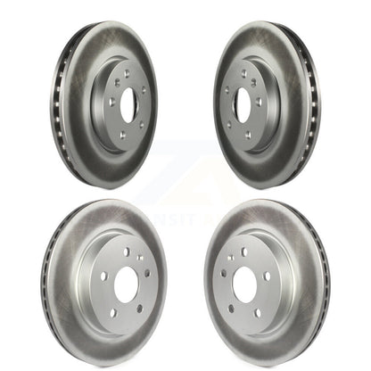 Coat Disc Brake Rotors Front Rear Kit For Chevrolet Malibu Impala Buick LaCrosse