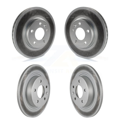Coated Brake Rotors Front Rear Kit For Chevrolet Cruze Buick Verano Orlando Volt