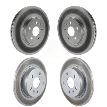 Coated Disc Brake Rotors Front Rear Kit For Chevrolet Buick Encore Trax Sonic
