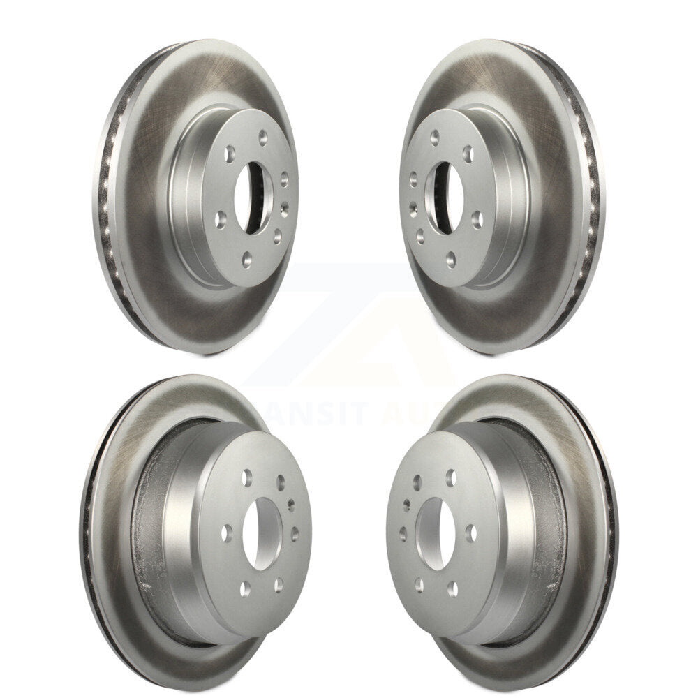 Coat Disc Brake Rotor Front Rear Kit For 2015-2020 Chevrolet Colorado GMC Canyon