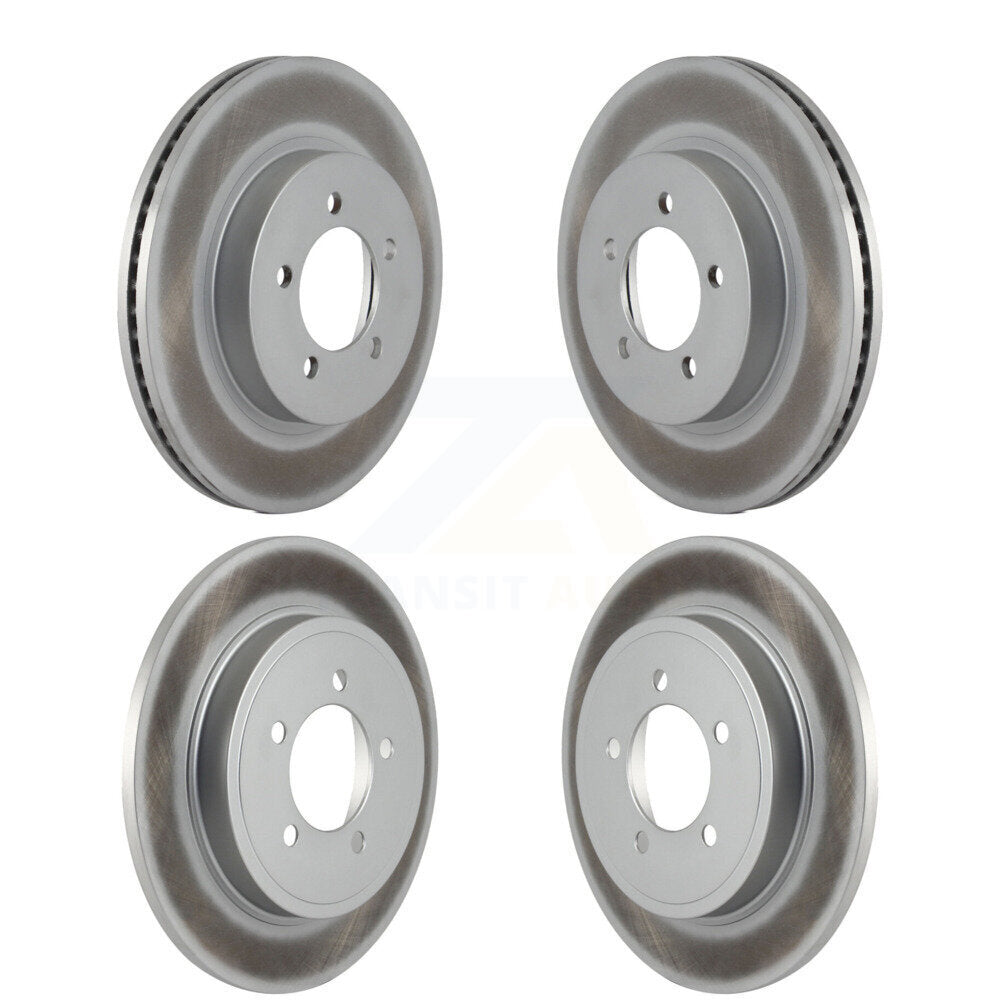 Coated Disc Brake Rotors Front Rear Kit For Ford Explorer Mercury Mountaineer
