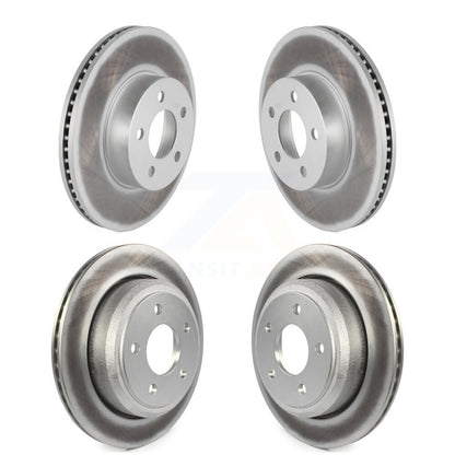 Coated Disc Brake Rotors Front Rear Kit For Ford Ranger Mazda B4000