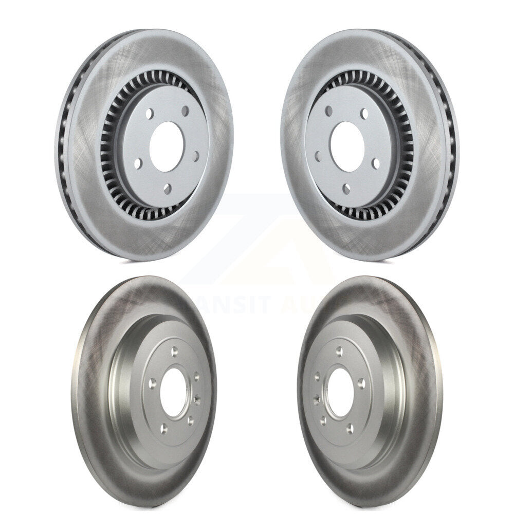 Coat Brake Rotor Front Rear Kit For Ford Five Hundred Freestyle Taurus X Mercury