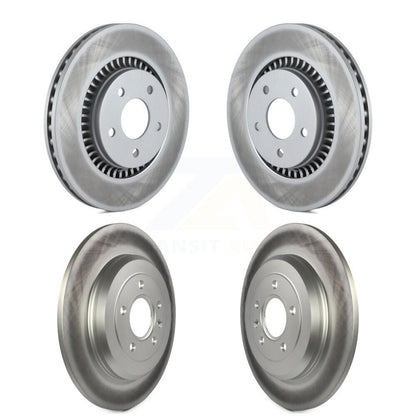 Coat Brake Rotor Front Rear Kit For Ford Five Hundred Freestyle Taurus X Mercury
