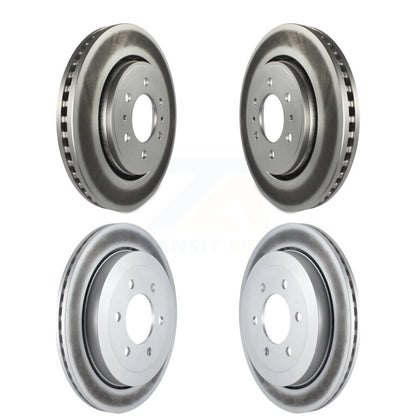 Coat Brake Rotors Front Rear Kit For 2007-2017 Ford Expedition Lincoln Navigator