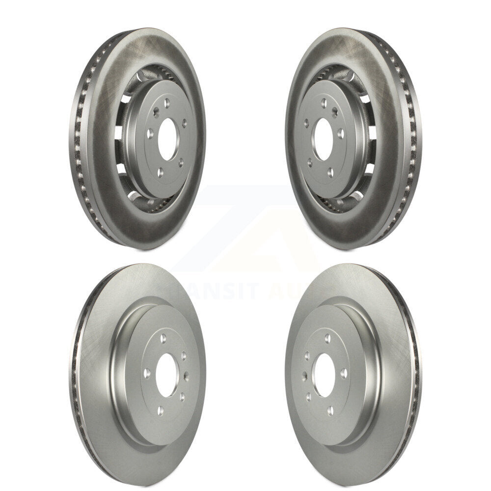 Coat Brake Rotor Front Rear Kit For Ford Explorer Flex Taurus Police Interceptor