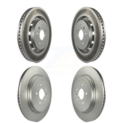Coat Brake Rotor Front Rear Kit For Ford Explorer Flex Taurus Police Interceptor