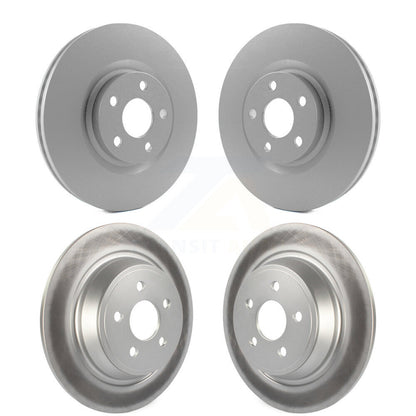 Coat Brake Rotors Front Rear Kit For Ford Edge Lincoln Continental Police Hybrid