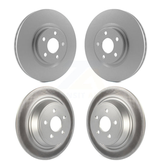 Coat Brake Rotors Front Rear Kit For Ford Edge Lincoln Continental Police Hybrid