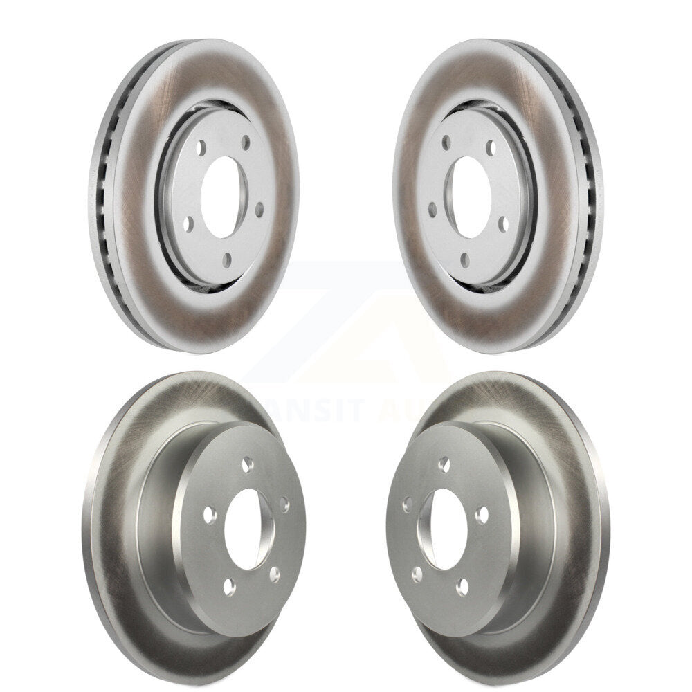 Coat Brake Rotors Front Rear Kit For Dodge Caravan Grand Chrysler Town & Country
