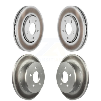 Coat Brake Rotors Front Rear Kit For Dodge Caravan Grand Chrysler Town & Country