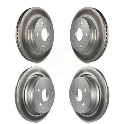 Coat Disc Brake Rotor Front Rear Kit For Ram 1500 Classic Dodge Durango Chrysler