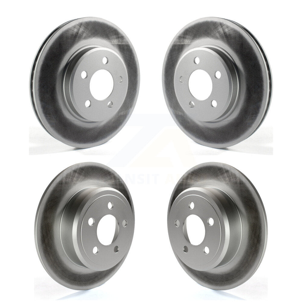 Coat Brake Rotor Front Rear Kit For Dodge Charger Chrysler 300 Challenger Magnum