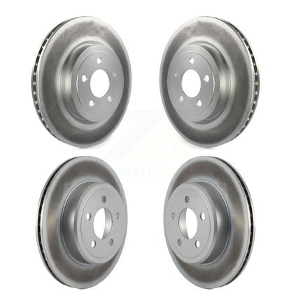 Coat Brake Rotor Front Rear Kit For Dodge Charger Chrysler 300 Challenger Magnum