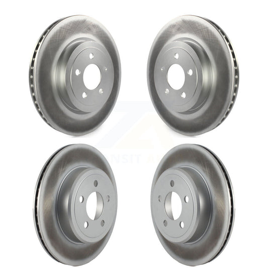 Coat Brake Rotor Front Rear Kit For Dodge Charger Chrysler 300 Challenger Magnum