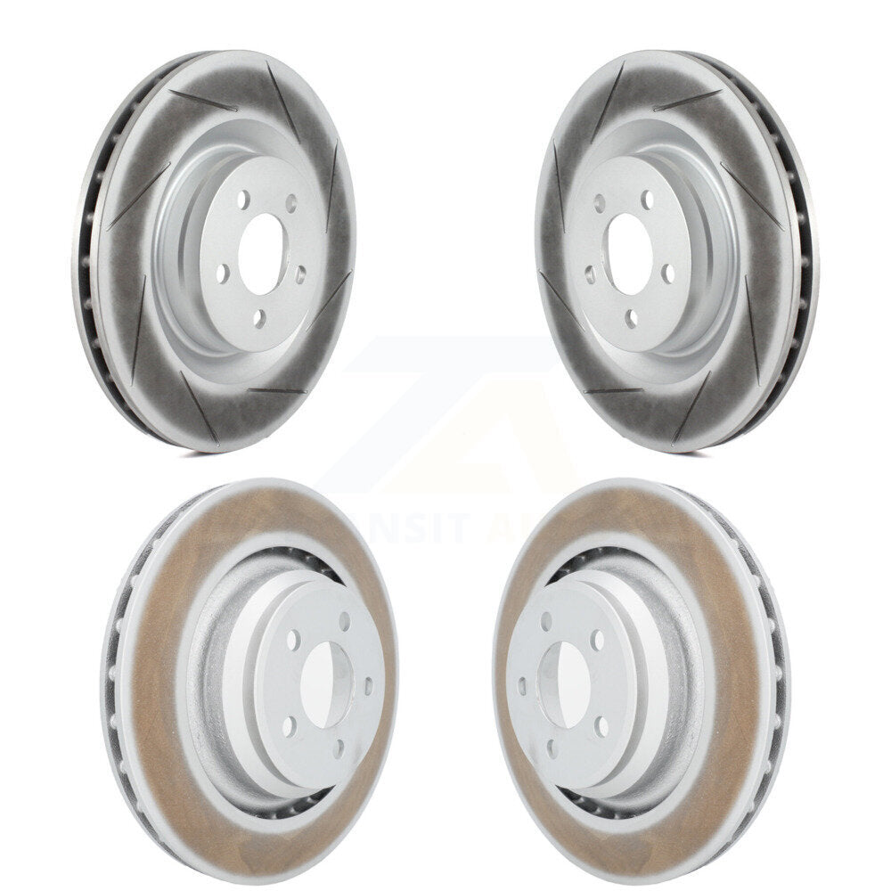 Coat Brake Rotor Front Rear Kit For Dodge Charger Chrysler 300 Challenger Magnum