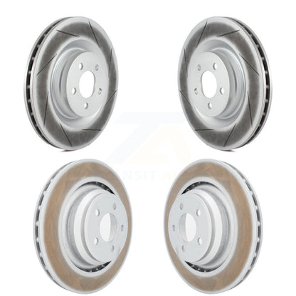 Coat Brake Rotor Front Rear Kit For Dodge Charger Chrysler 300 Challenger Magnum