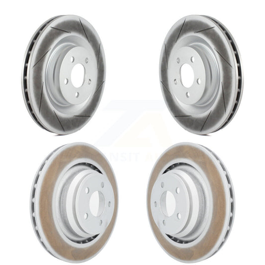 Coat Brake Rotor Front Rear Kit For Dodge Charger Chrysler 300 Challenger Magnum