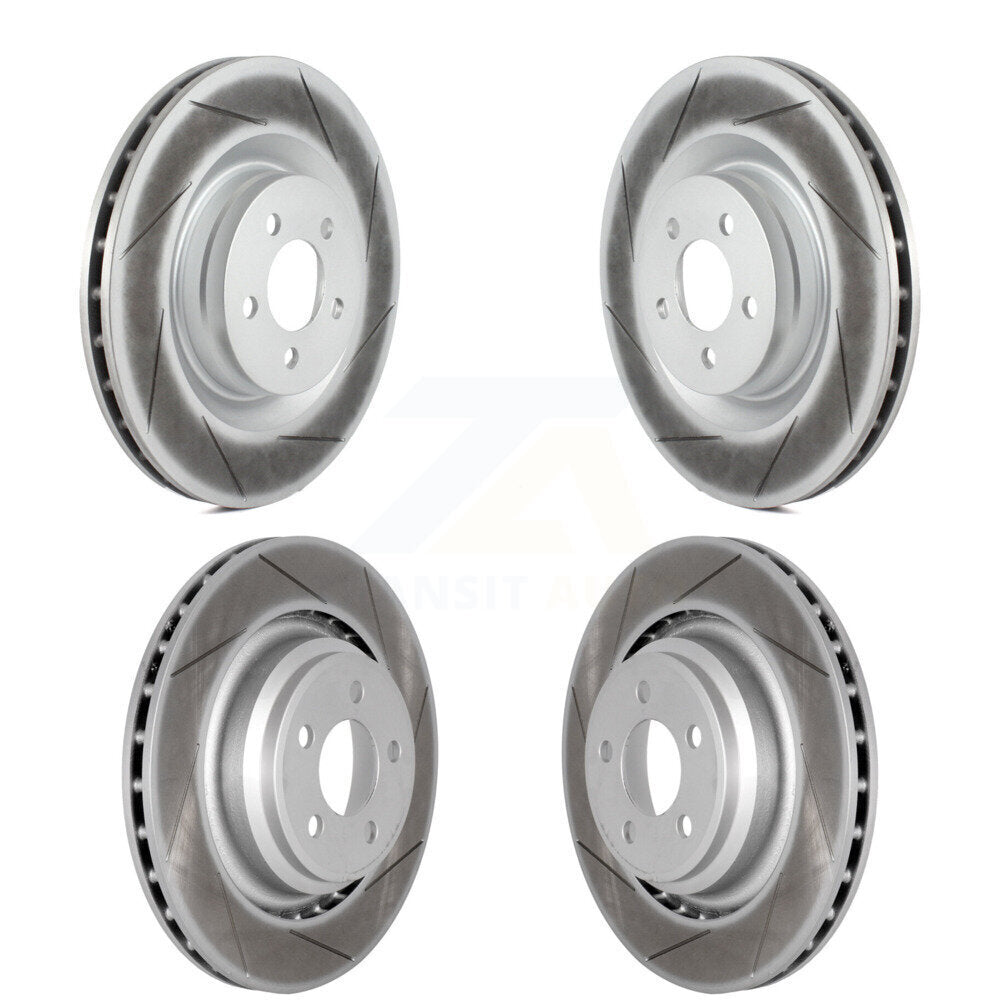 Coat Brake Rotor Front Rear Kit For Dodge Charger Chrysler 300 Challenger Magnum