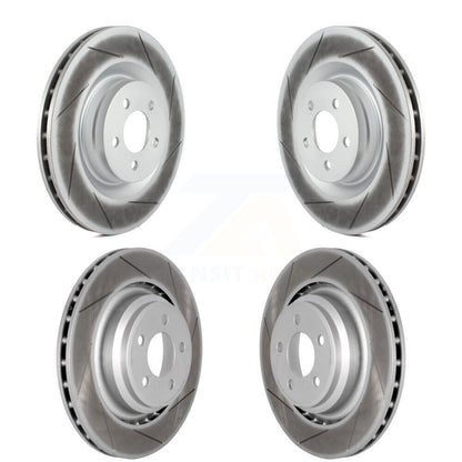 Coat Brake Rotor Front Rear Kit For Dodge Charger Chrysler 300 Challenger Magnum